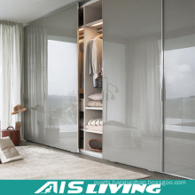 Modern Department Project Bedroom Wardrobe Sliding Door Design (AIS-W62)